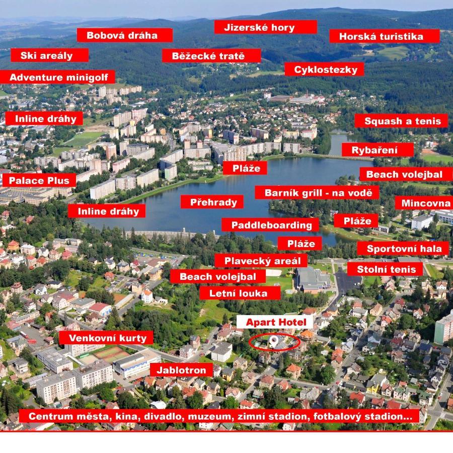 Apart Hotel Jablonec Jablonec nad Nisou Eksteriør bilde